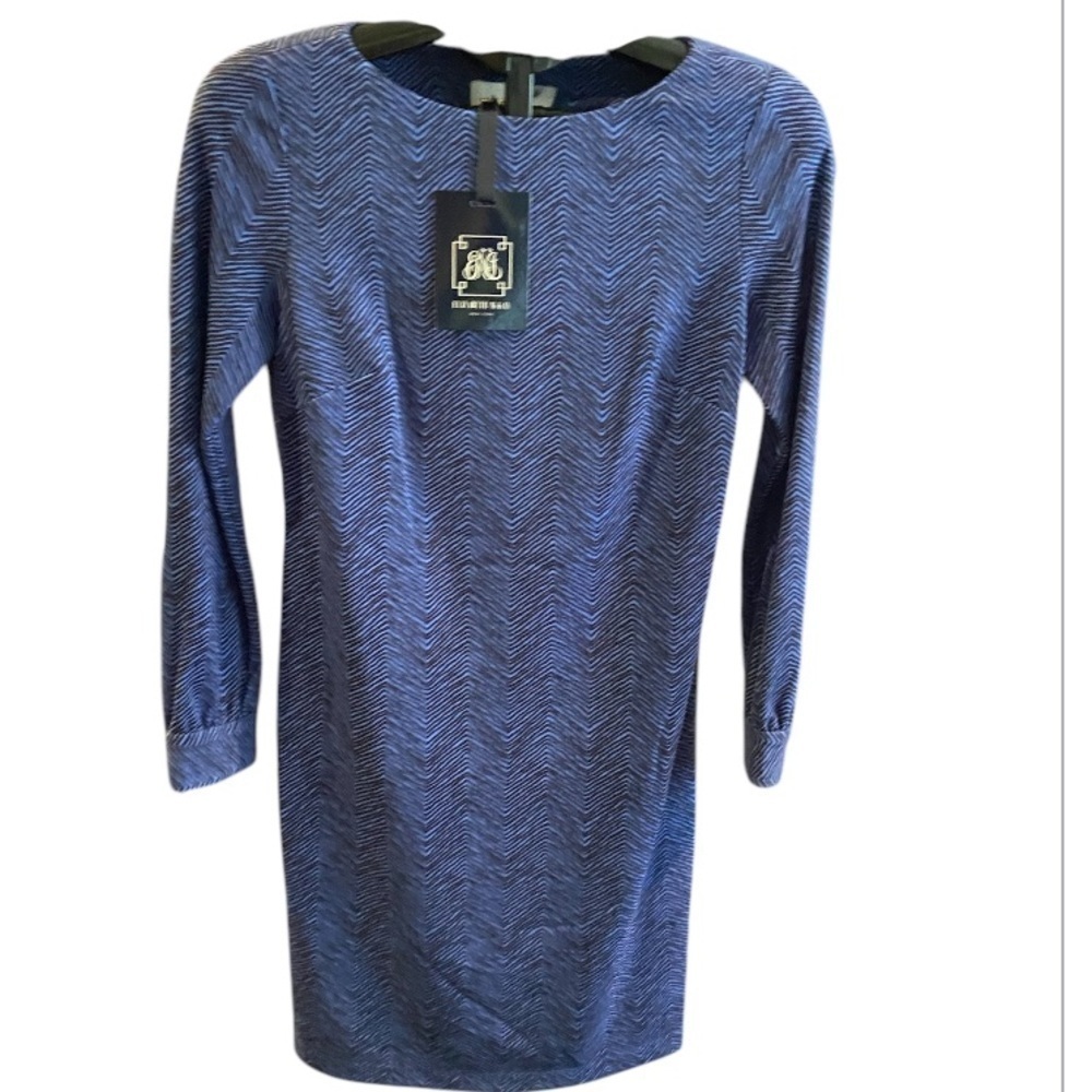 ELIZABETH MCKAY LONG SLEEVE DRESS SIZE 6